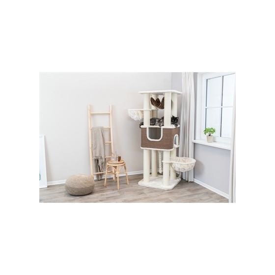 Trixie Krabpaal Xxl Humberto Creme / Donkerbruin 68X68X174 CM