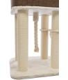 Trixie Krabpaal Xxl Humberto Creme / Donkerbruin 68X68X174 CM