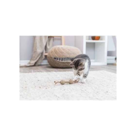 Trixie - Halter Karton / Hennep Beige. 20cm 4st