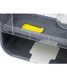 Savic Hamsterkooi Geneva Antraciet / Zilver 60X29X44 CM