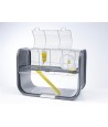Savic Hamsterkooi Geneva Antraciet / Zilver 60X29X44 CM