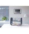 Savic Hamsterkooi Geneva Antraciet / Zilver 60X29X44 CM