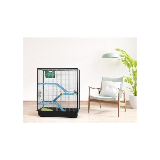 Savic Rattenkooi Zeno 3 Knock Down Empire Antraciet 100X50X118 CM