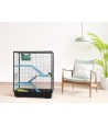 Savic Rattenkooi Zeno 3 Knock Down Empire Antraciet 100X50X118 CM
