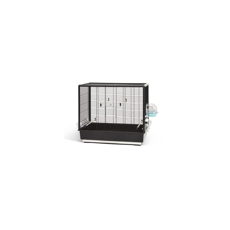 Savic - Vogelkooi Primo 60 Knock Down Zwart, 80x50x70cm