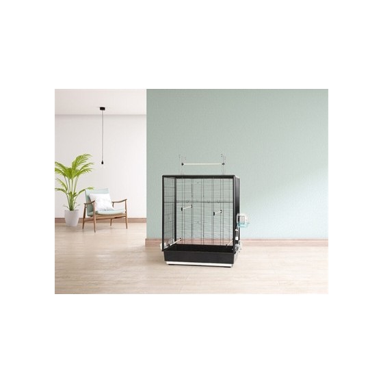 Savic - Vogelkooi Primo 60 Open Empire Zwart, 80x50x95 CMcm