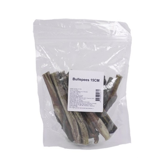 Petsnack Bullepees 10X15 CM