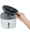 Trixie Drinkfontein Flower Kunststof Wit / Grijs 18,5X18,5X13 CM 2 LTR