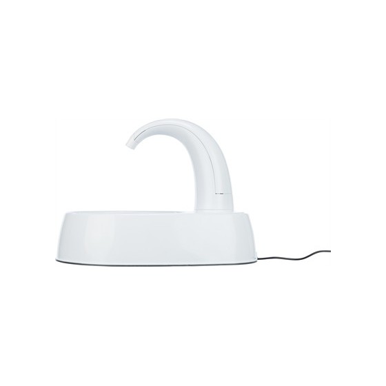 Trixie Drinkfontein Curved Stream Kunststof Wit 25X35X24,5 CM 2,6 LTR