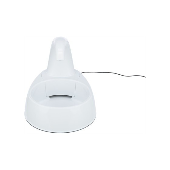 Trixie Drinkfontein Curved Stream Kunststof Wit 25X35X24,5 CM 2,6 LTR