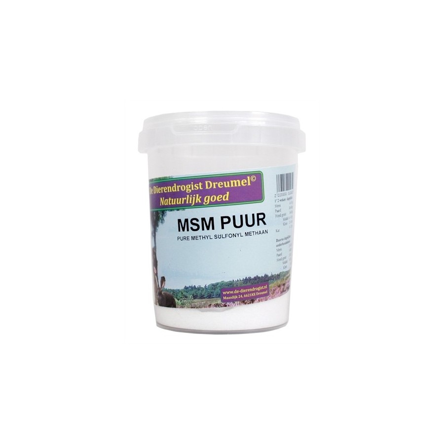 Dierendrogist - MSM Puur Poeder. 250gr