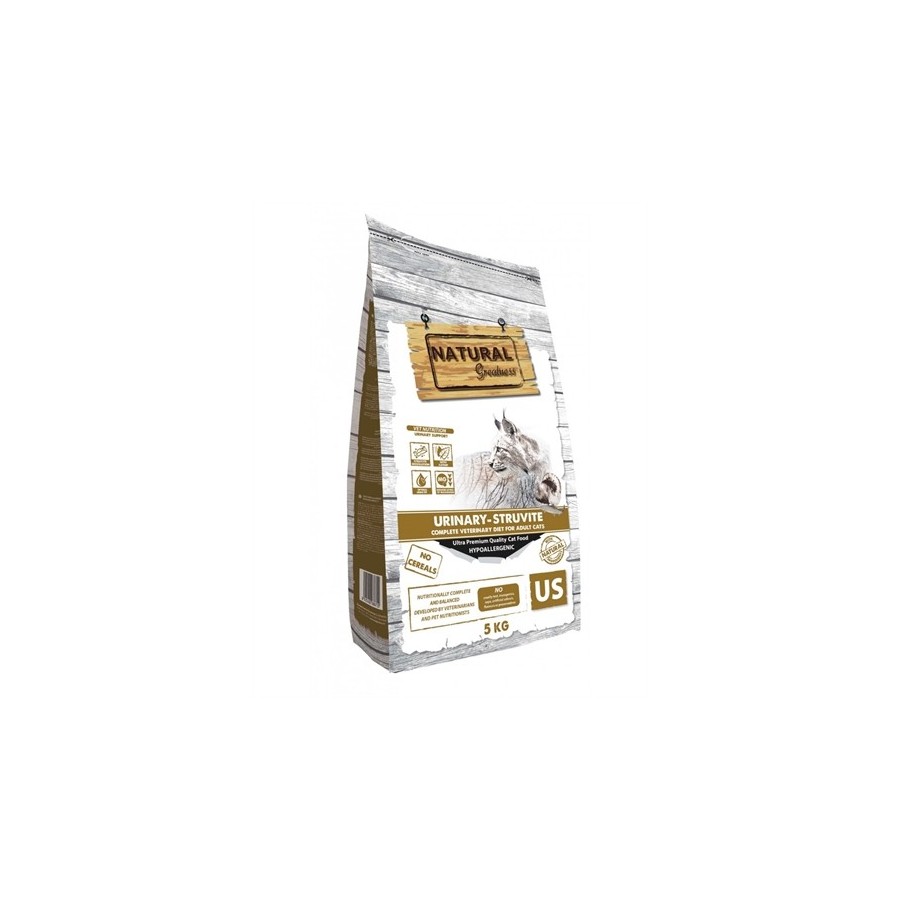Natural Greatness - Veterinary Diet Cat Urinary Struvite Complete. 5kg