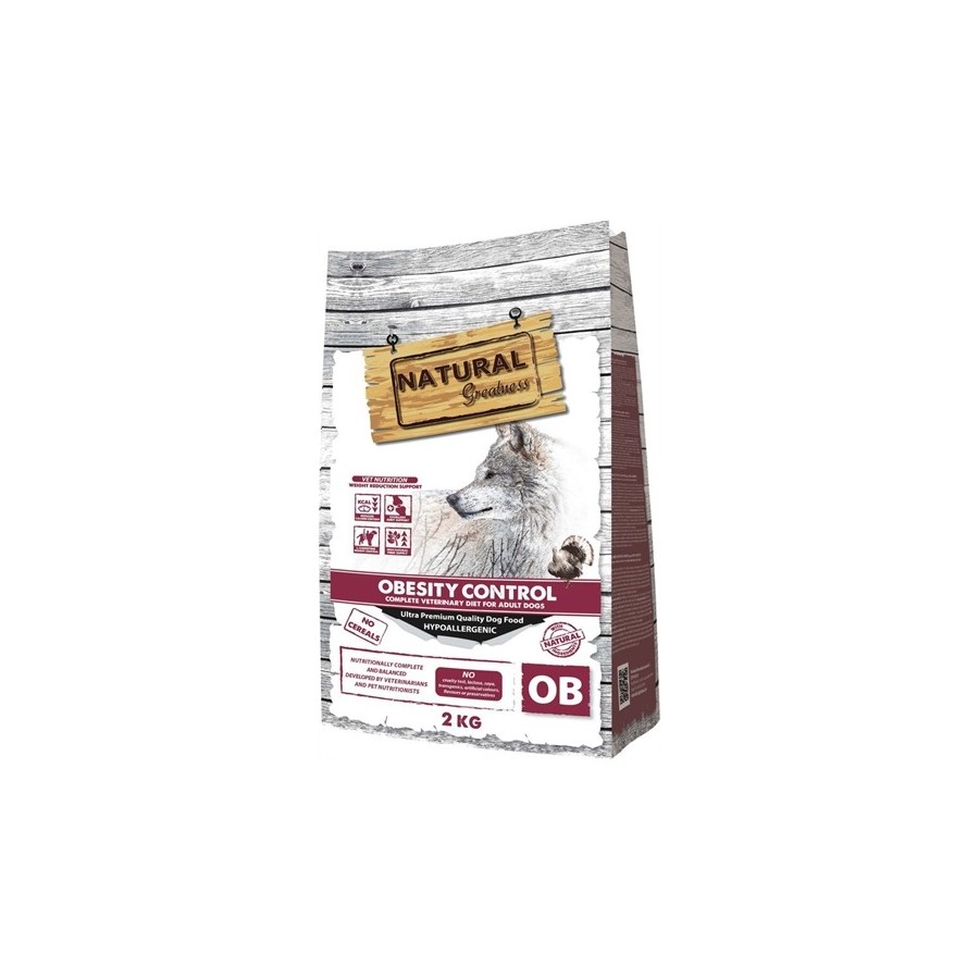 Natural Greatness - Veterinary Diet Dog Obesity Control Adult. 2kg
