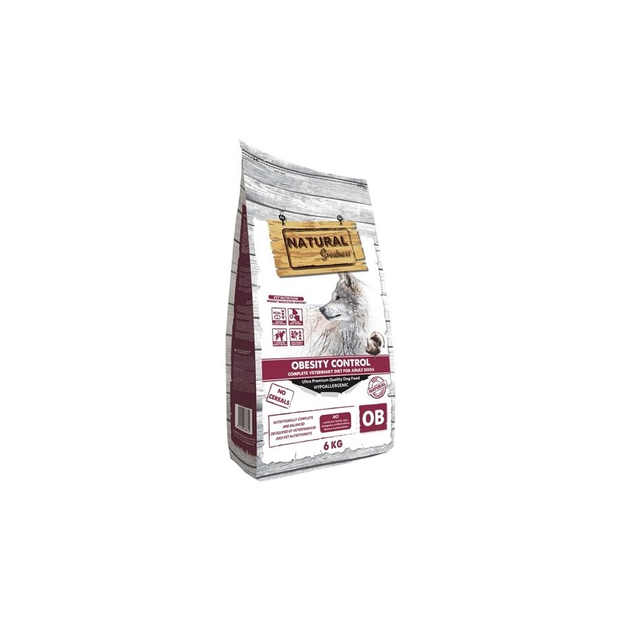 Natural Greatness - Veterinary Diet Dog Obesity Control Adult. 6kg