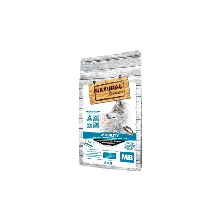 Natural Greatness - Veterinary Diet Dog Mobility Complete Adult. 6kg