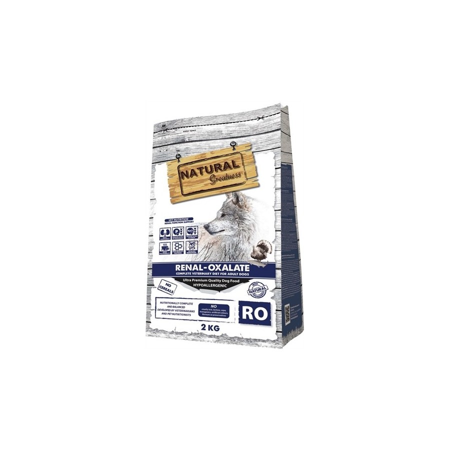 Natural Greatness - Veterinary Diet Dog Renal Oxalate Complete. 2kg