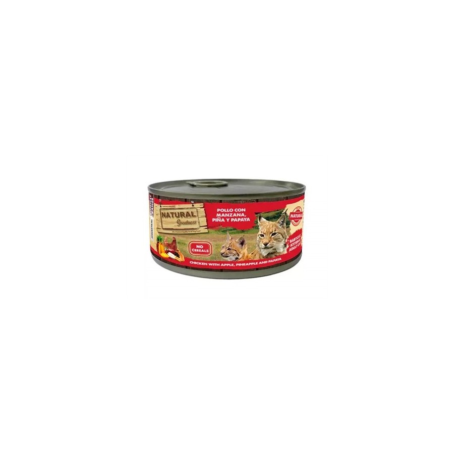 Natural Greatness Chicken / Apple / Pineapple / Papaya 185 GR