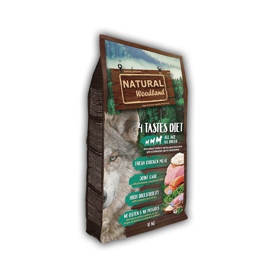 Natural Woodland - 4 Tastes Diet 10kg
