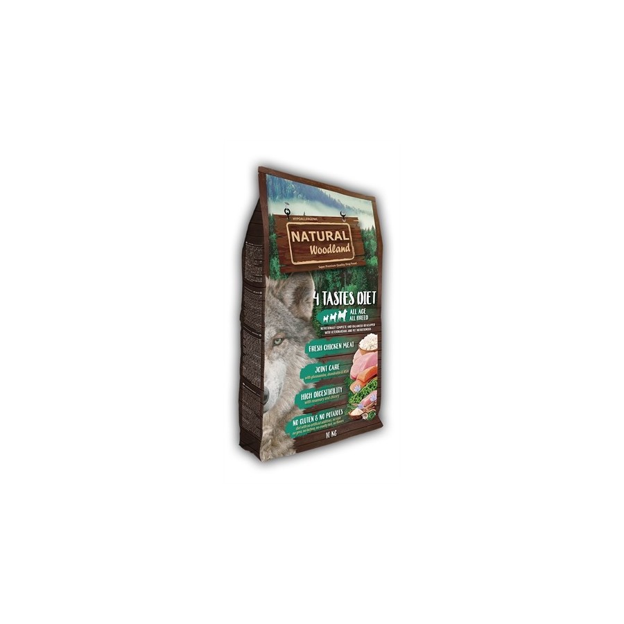 Natural Woodland - 4 Tastes Diet 10kg