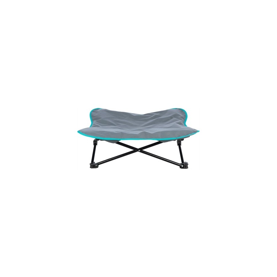 Trixie - Stretcher Voor Hond Donkergrijs / Petrol, 88x88x32cm