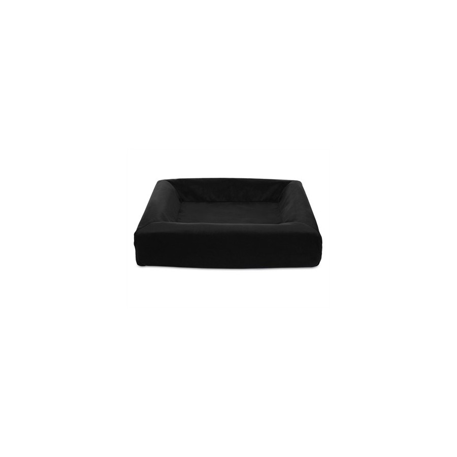 Bia Bed Royal Fluweel Hoes Hondenmand Zwart BIA-2 60X50X12,5 CM