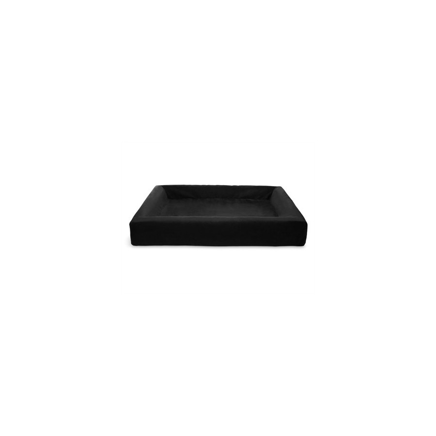 Bia Bed Royal Fluweel Hoes Hondenmand Zwart BIA-7 120X100X15 CM