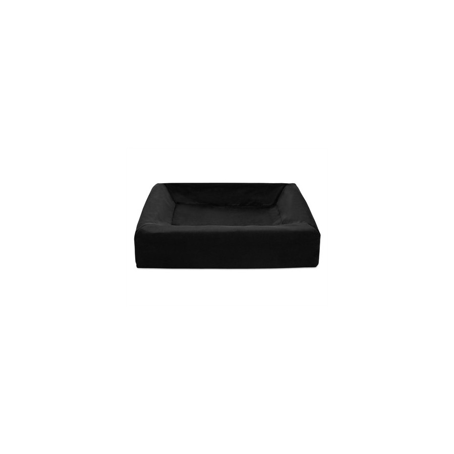 Bia Bed Royal Fluweel Hoes Hondenmand Zwart BIA-3 70X60X15 CM