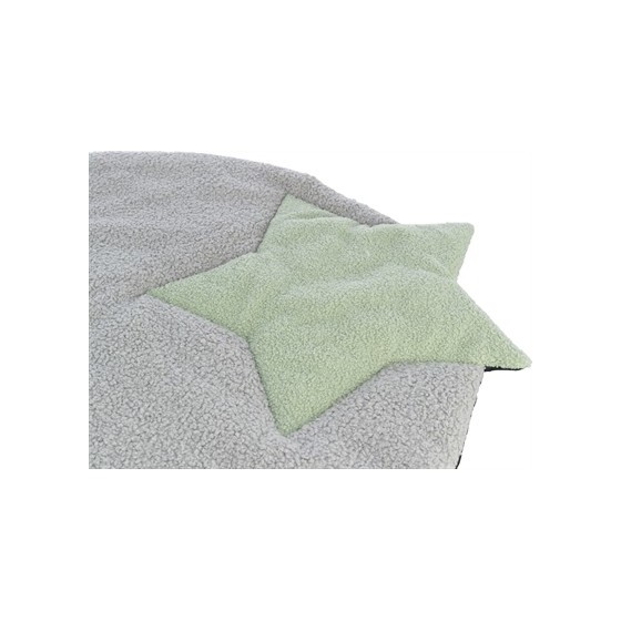 Trixie Puppy Ligmat Ster Grijs / Mintgroen 86X80X2 CM
