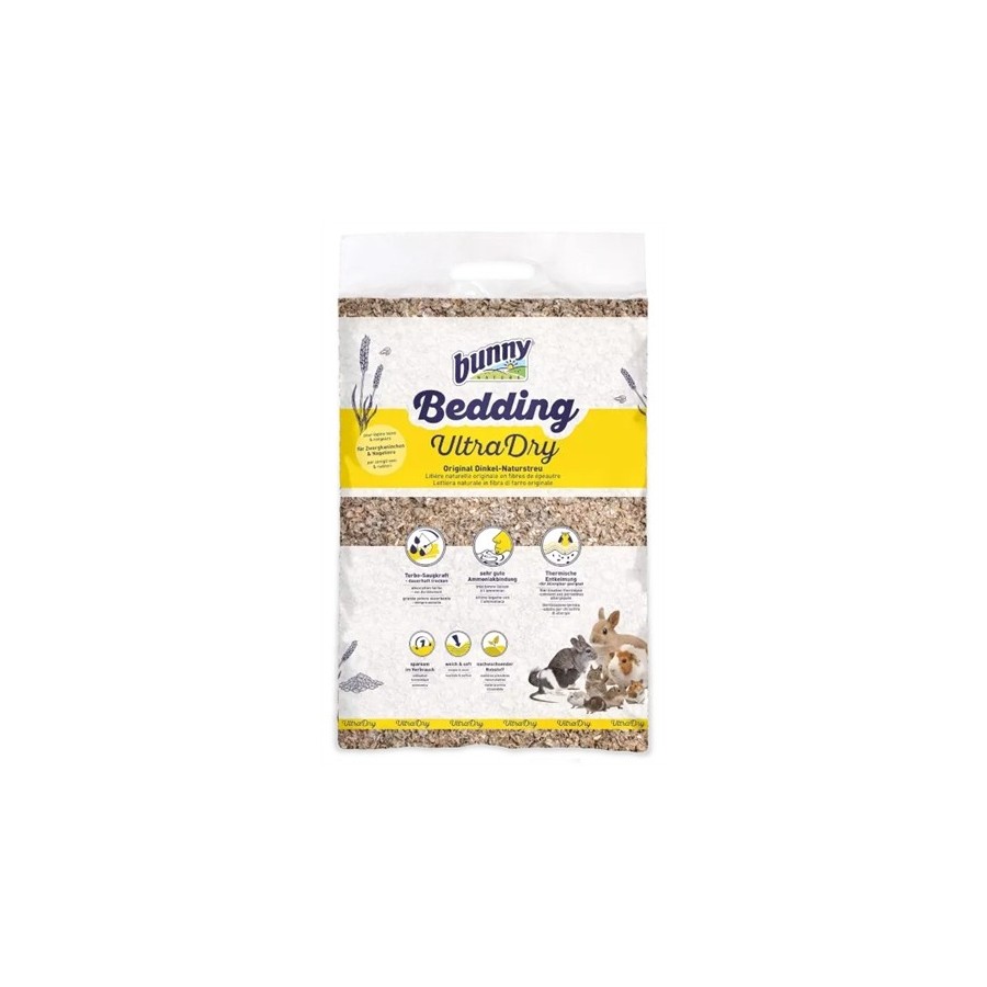 Bunny Nature - Bunnybedding Ultra Dry Spelt. 60lt