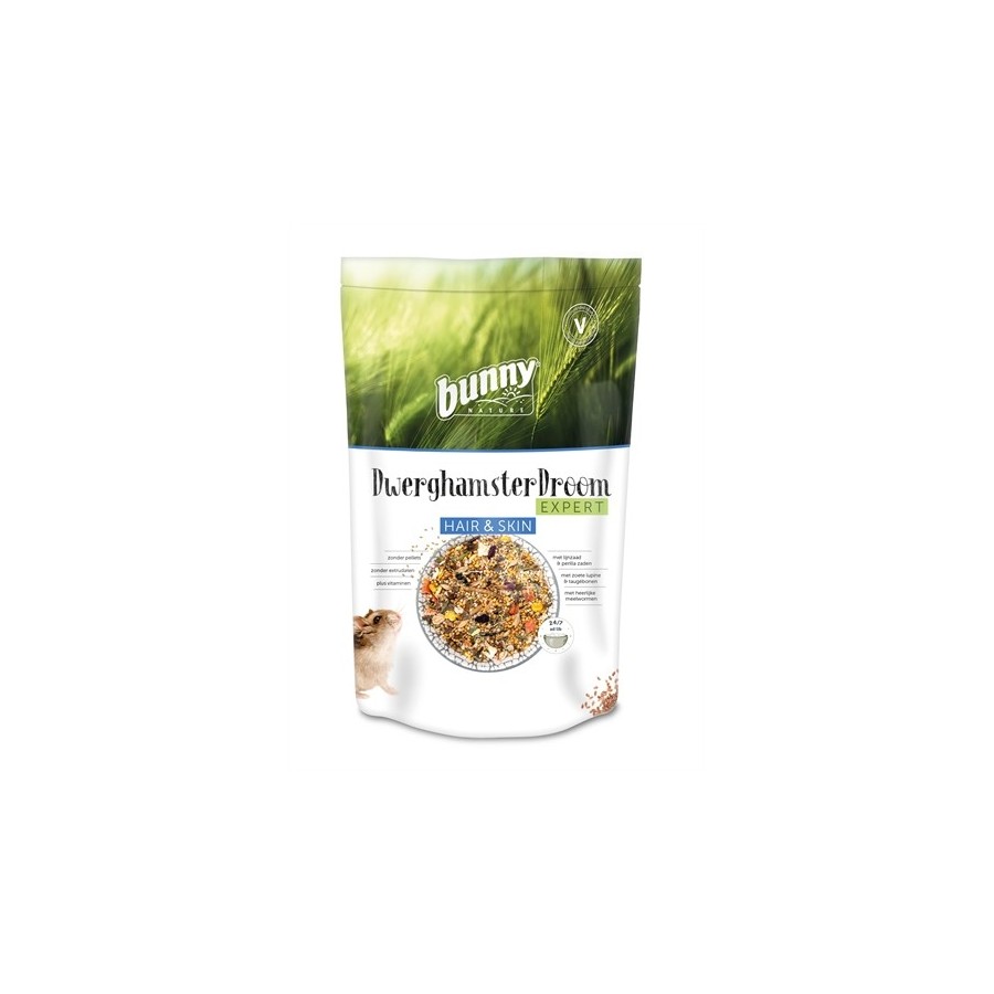 Bunny Nature - Dwerghamsterdroom Expert Hair & Skin 500gr