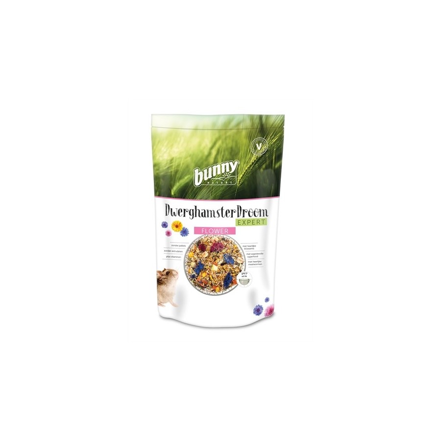 Bunny Nature - Dwerghamsterdroom Expert Flower 500gr