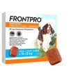 Frontline - Frontpro Kauwtabletten L. 10-25kg. 3 Tabletten