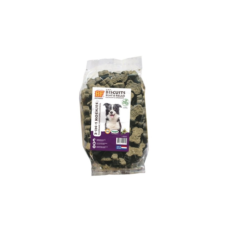 Bf Petfood - 3in1 Hondenkoekjes Blaf & Relax, 500gr