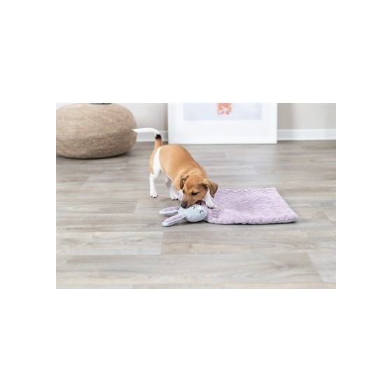 Trixie Puppy Deken Haas Lila / Lichtgrijs 55X40 CM