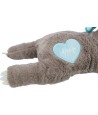 Trixie Pluche Luiaard Grijs Met Heartbeat Voor Puppy 34 CM