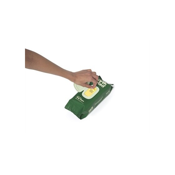 Earth Rated Dog Wipes Geurloos Composteerbaar 20,5X20,5 CM 100 ST