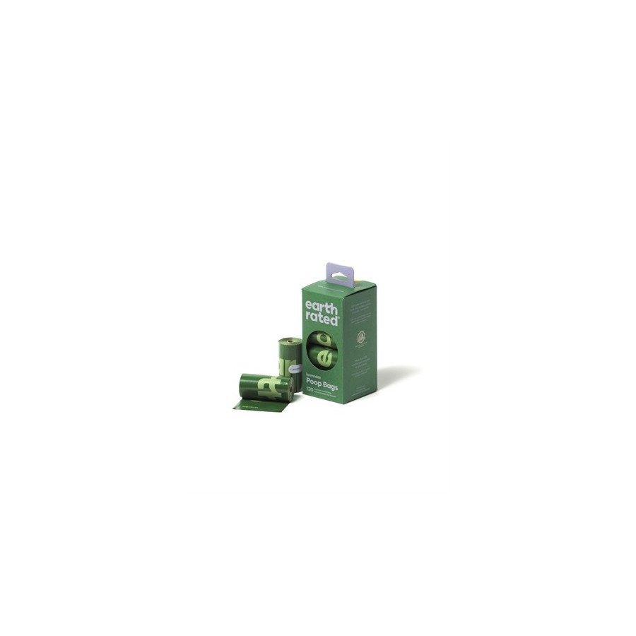 Earth Rated Poepzakjes Lavendel Gerecycled 8X15 ST