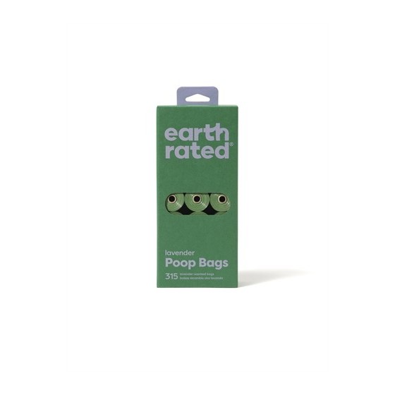 Earth Rated Poepzakjes Lavendel Gerecycled 21X15 ST