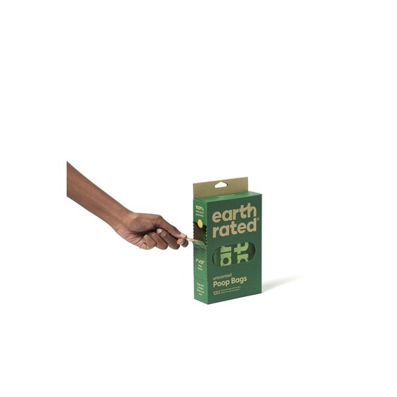 Earth Rated Poepzakjes Met Handvaten Geurloos Gerecycled 120 ST