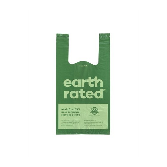 Earth Rated Poepzakjes Met Handvaten Geurloos Gerecycled 120 ST