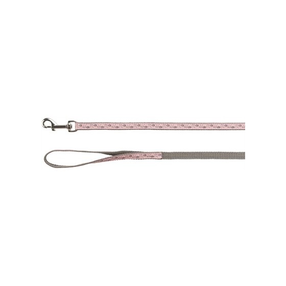 Trixie Kattentuig Met Riem Grijs / Roze 27-45 CM/13 MM 120 CM