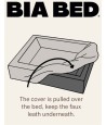 Bia Bed Skanor Hoes Hondenmand Blauw BIA-2-50X60X12,5 CM