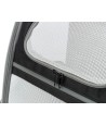 Trixie Hondentas Rugtas Chloe Lichtgrijs / Zwart 39X27X43 CM