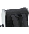 Trixie Hondentas Rugtas Chloe Lichtgrijs / Zwart 39X27X43 CM