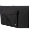 Trixie - Autostoel Hond Dubbel Zwart / Grijs, 80x39x28cm