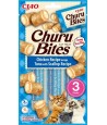 Inaba Churu Bites Cat Chicken Recipe Wraps Tuna With Scallop Recipe 3X10 GR