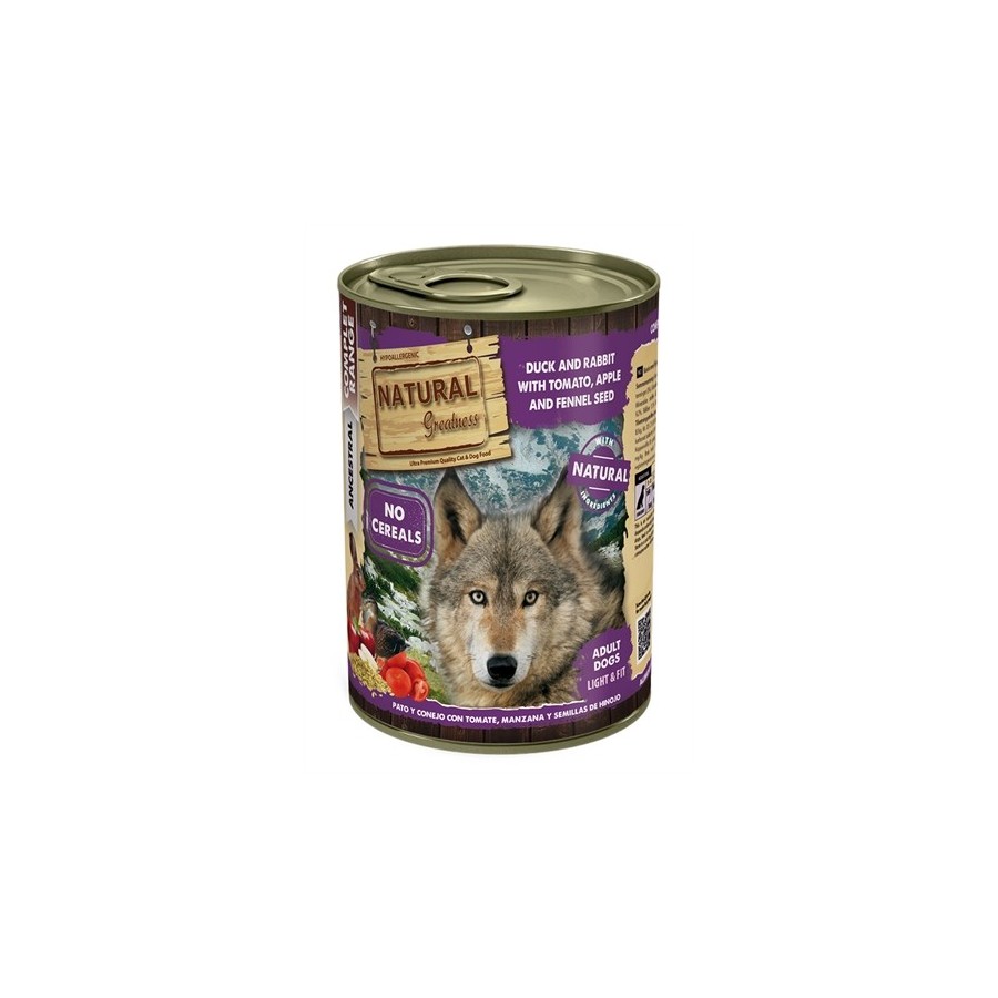Natural Greatness - Eend / Konijn. 400gr
