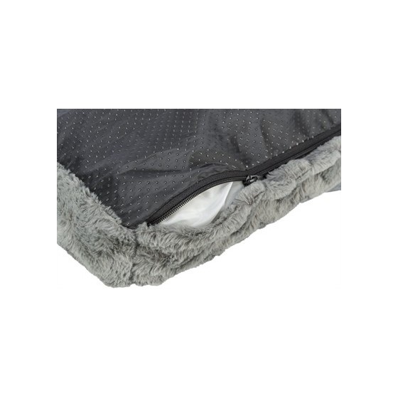 Trixie Be Eco Vital Hondenkussen Loki Soft Edition Gerecycled Grijs 60X45X15 CM