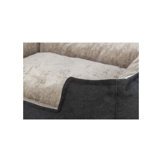 Trixie Be Nordic Hondenmand Fohr Zwart / Zand 100X80X30 CM
