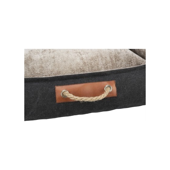 Trixie Be Nordic Hondenmand Fohr Zwart / Zand 100X80X30 CM